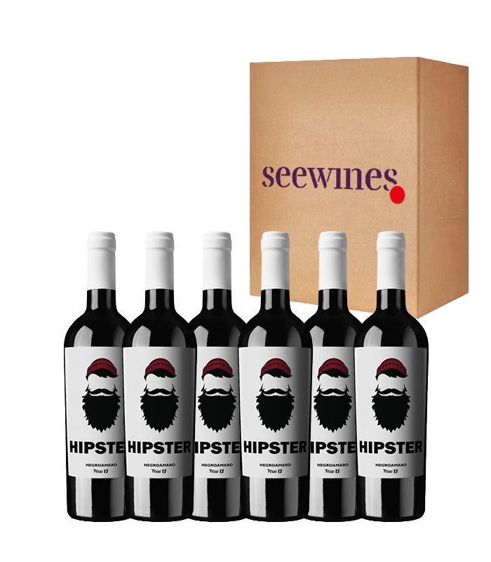 Pack 6 bottles Hipster Negroamaro Puglia IGT