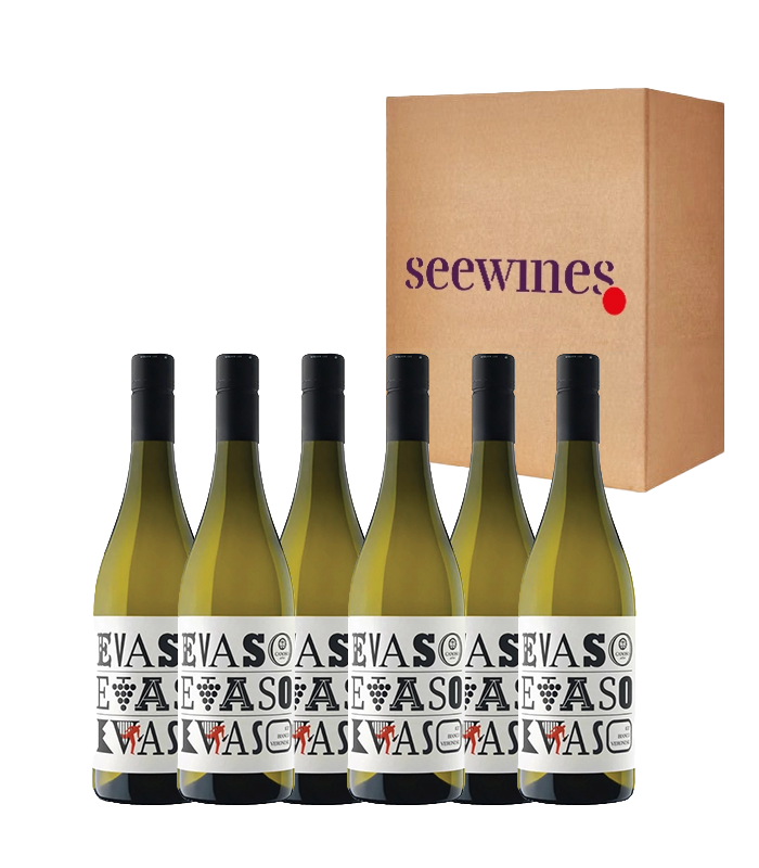 Пакет 6 бутилки Евазо Бианко Веронезе Канозо