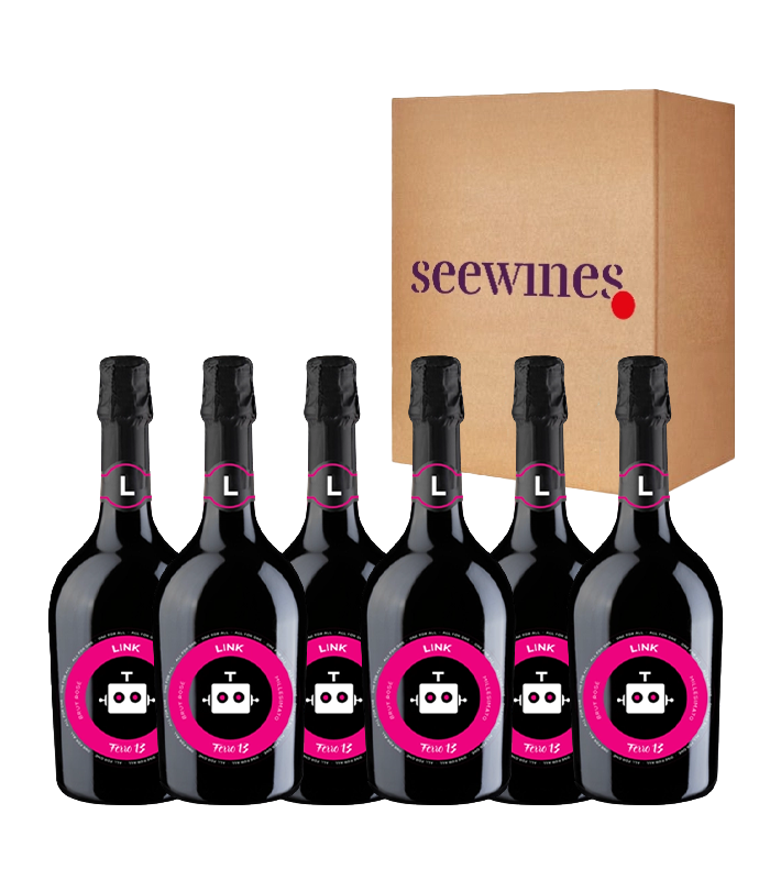 Pack 6 bottles Link Lambrusco Spumante