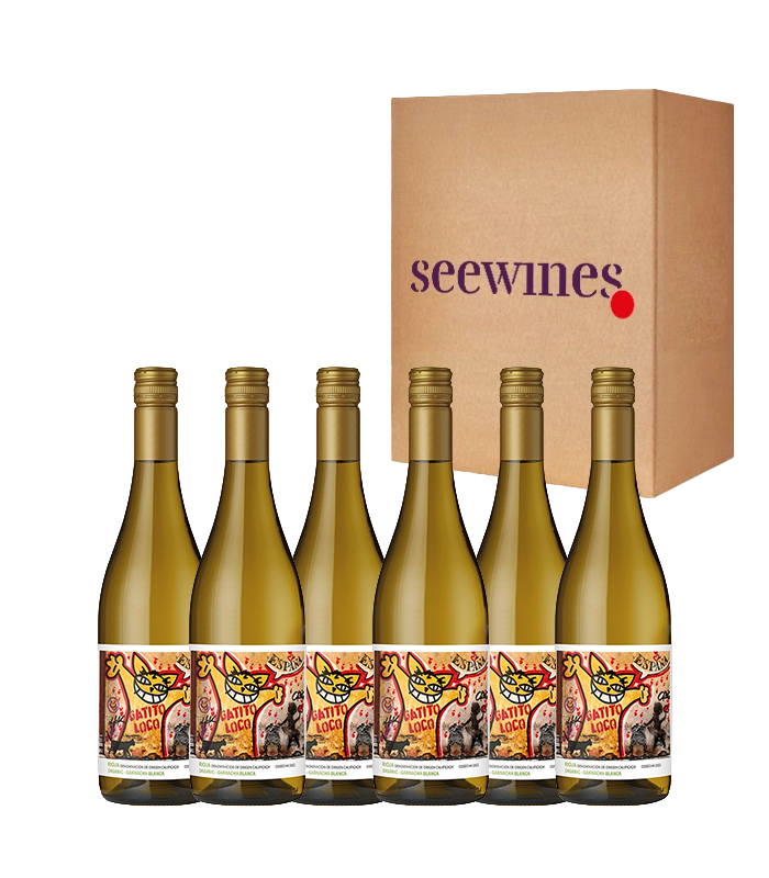 Pack 6 bottles Gatito Loco Blanco Organic