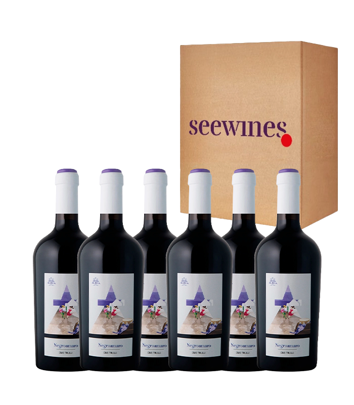Pack 6 bottles Due Truli Negroamaro Albea