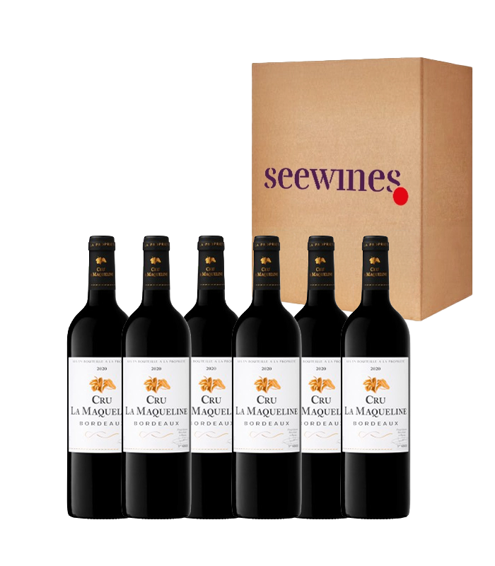 Пакет 6 бутилки Крю Ла Макелин Бордо Руж