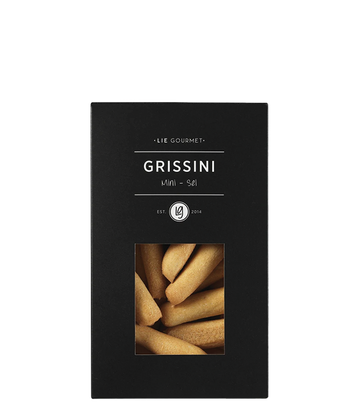 Mini grissini with salt