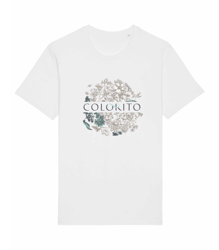 White Men's T-shirt Colorito