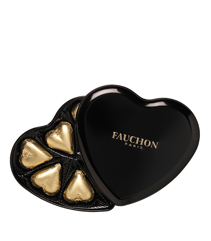 Fauchon Шоколад 7 Сърца черен