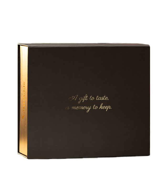 Сива луксозна кутия Seewines голяма