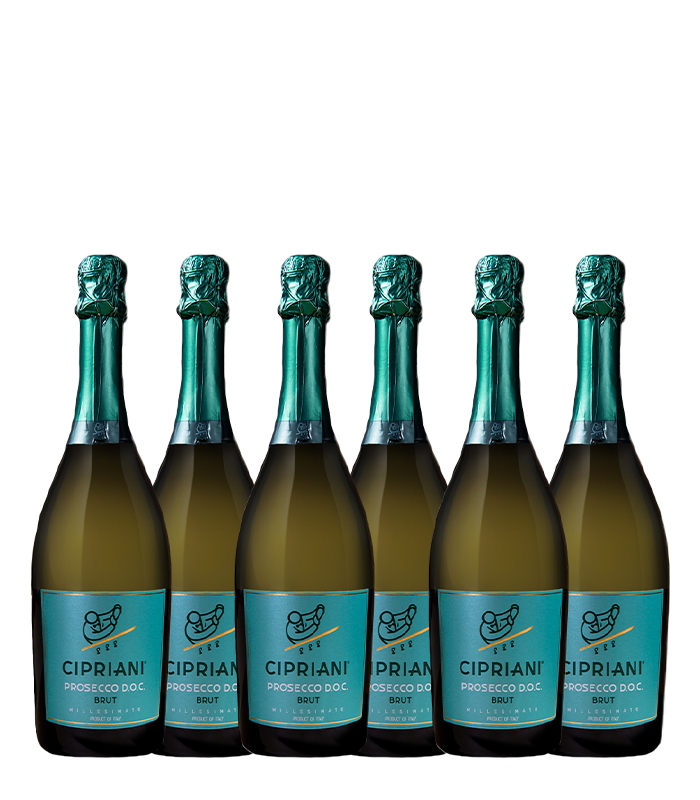 Set Cipriani Prosecco Spumante Brut