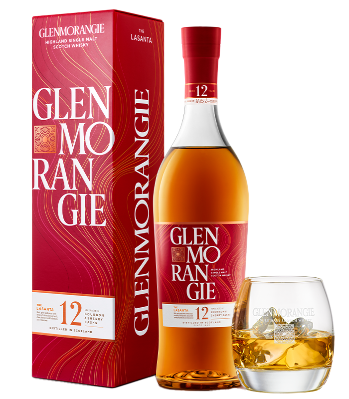 Glenmorangie Lasanta 0.7l in Gift box + glass