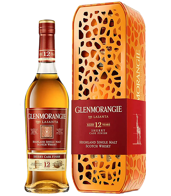 Glenmorangie Whiskey 12Y Giftable Giraffe Tin