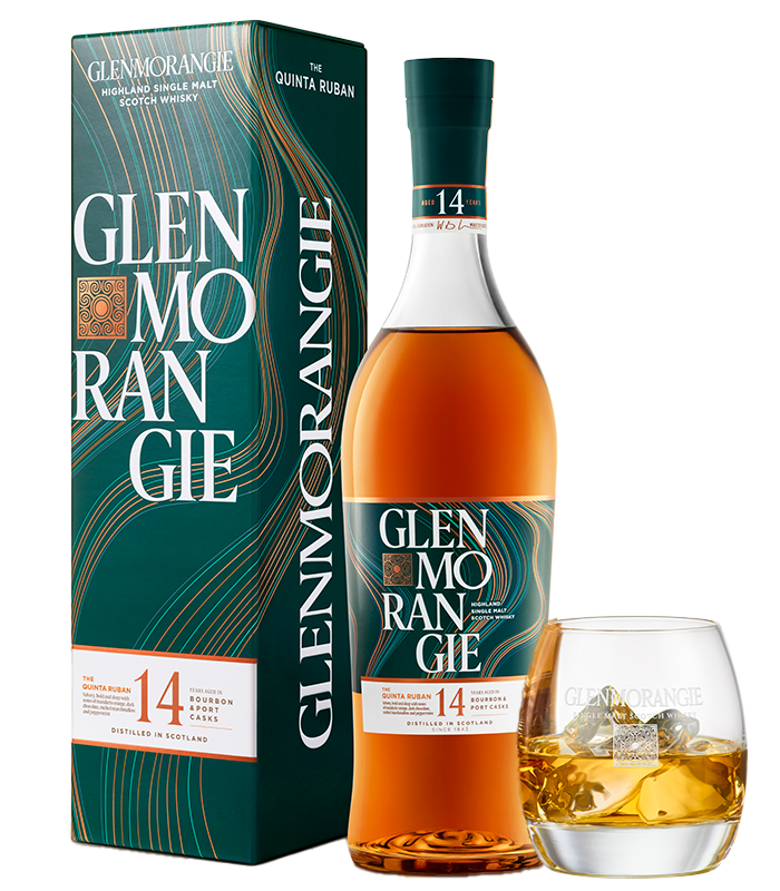 Glenmorangie Quinta Ruban 0.7l in Gift box + glass