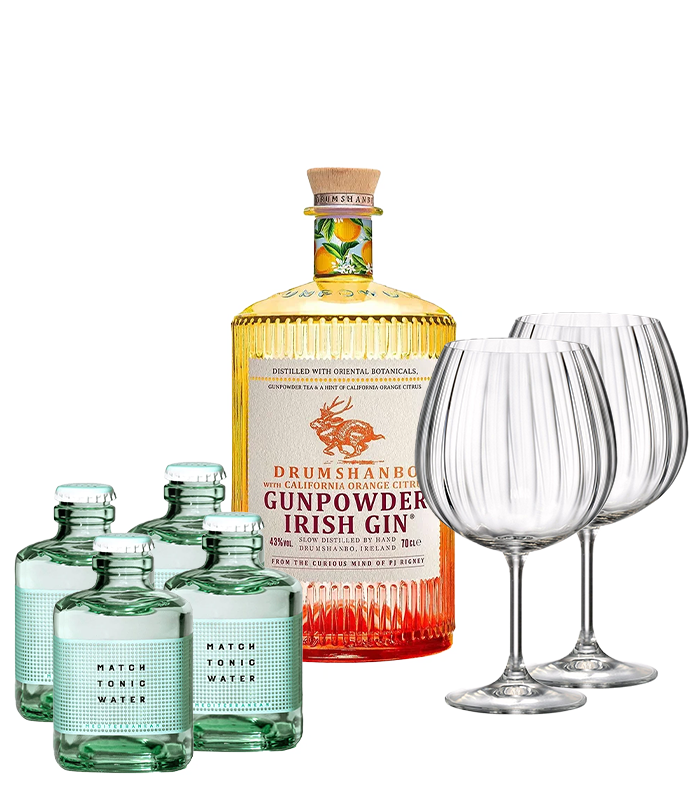 California Journey – Gin, Tonic & 2 Bohemia Glasses