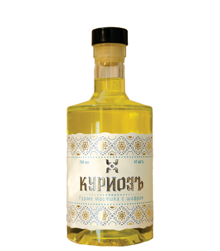 Gourmet mastic with saffron “Curiosity”