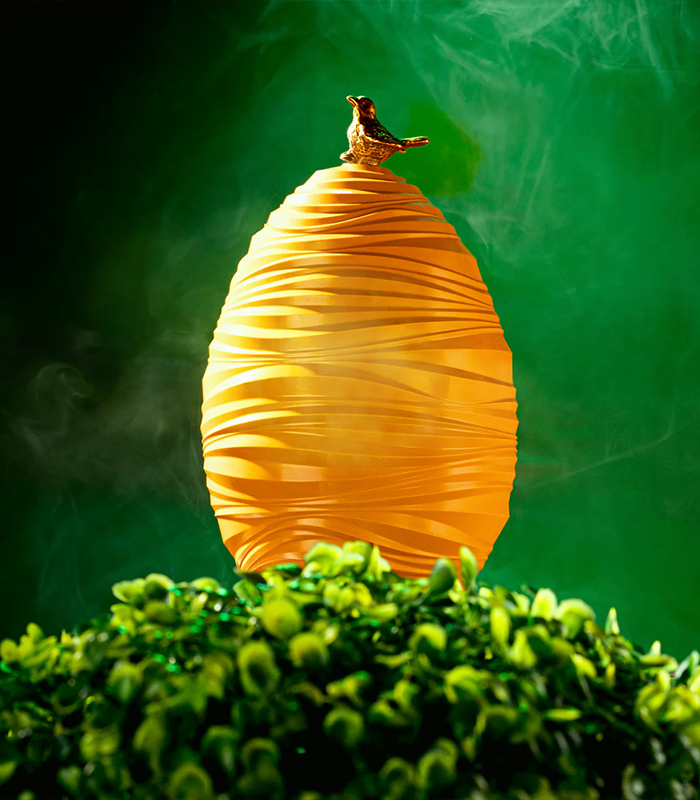 La Feve Yellow Fabergé with dragees