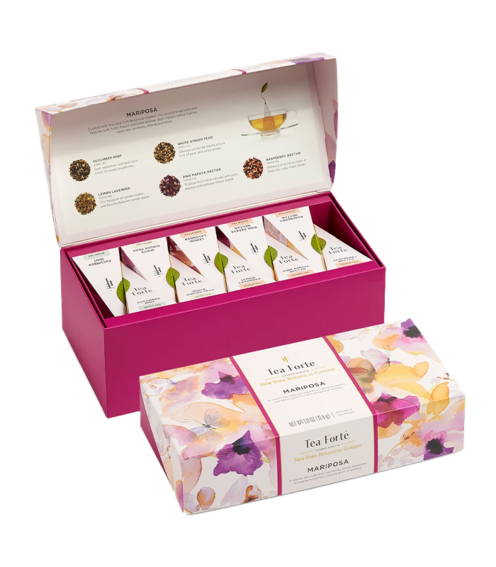 Подаръчна кутия Tea Forte Mariposa 10бр. пирамидки