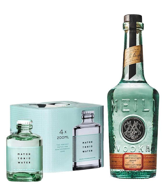 Meili Vodka  X  Mediterranean Tonic Pack