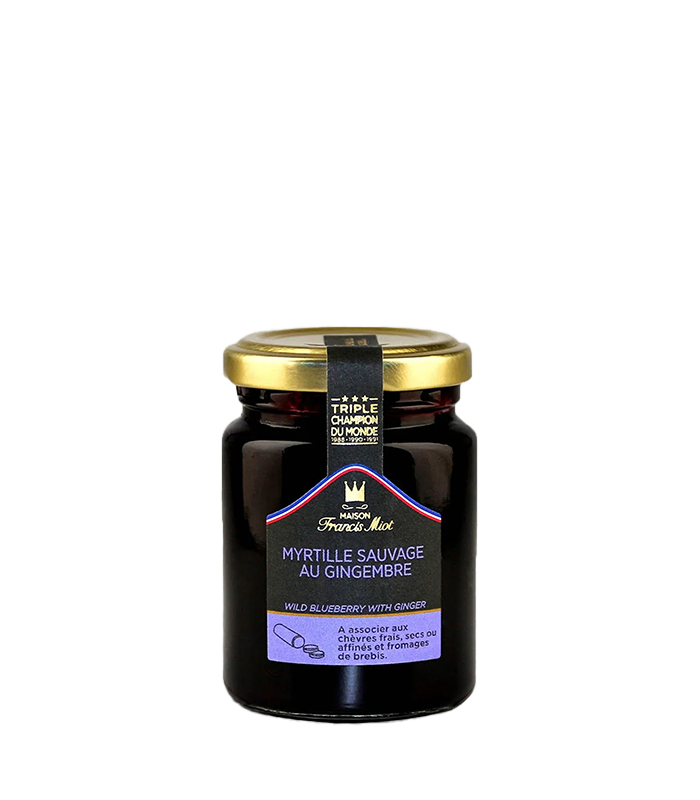 Blueberry chutney with ginger
