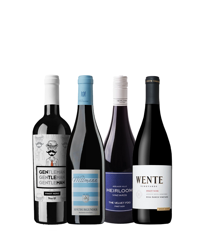 4 faces of the irresistible Pinot Noir outside France