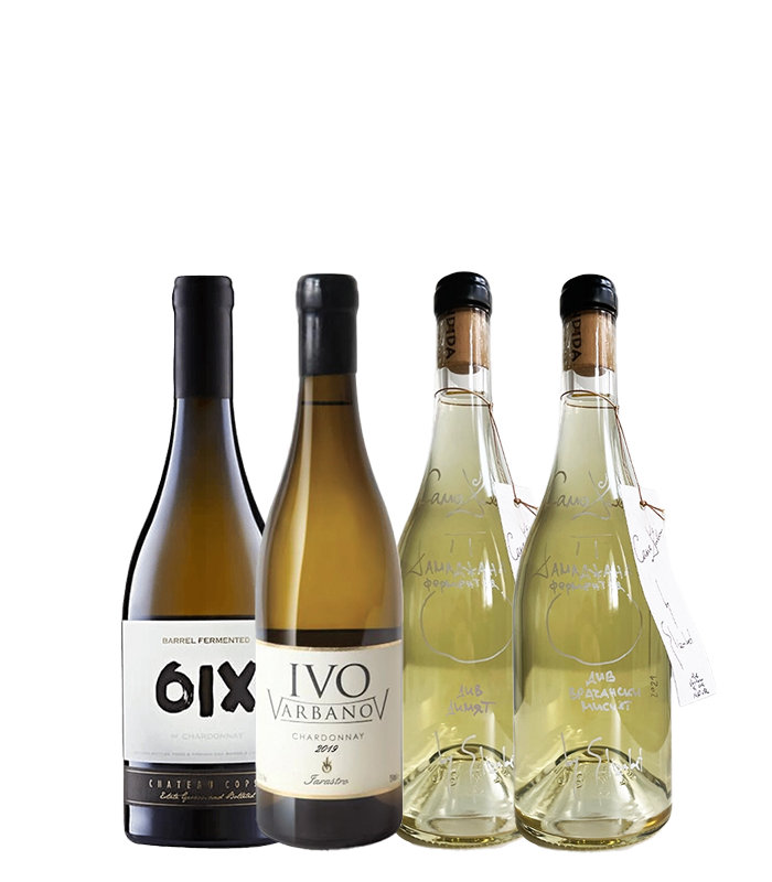 4 high-end Bulgarian white wines