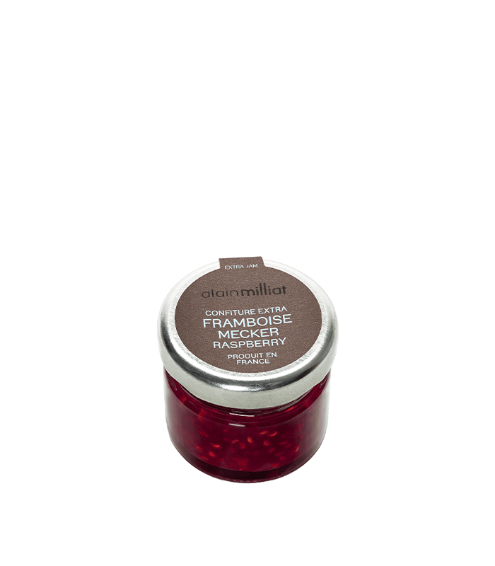 Raspberry extra jam 28g. Alain Milliat