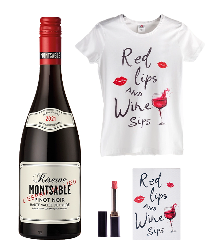 Red Lips - Wine Sips