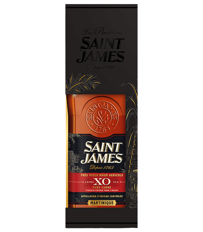 JAMES RHUM XO TRES VIEUX RHUM AGRICOLE - EN ETUI