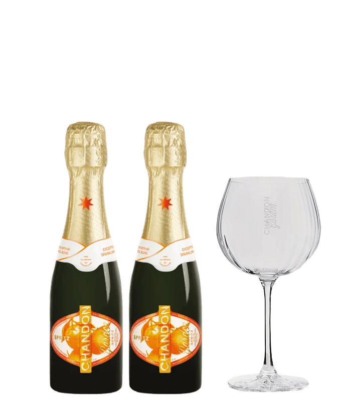 Chandon Garden Spritz 2 x 0.187 L + glass