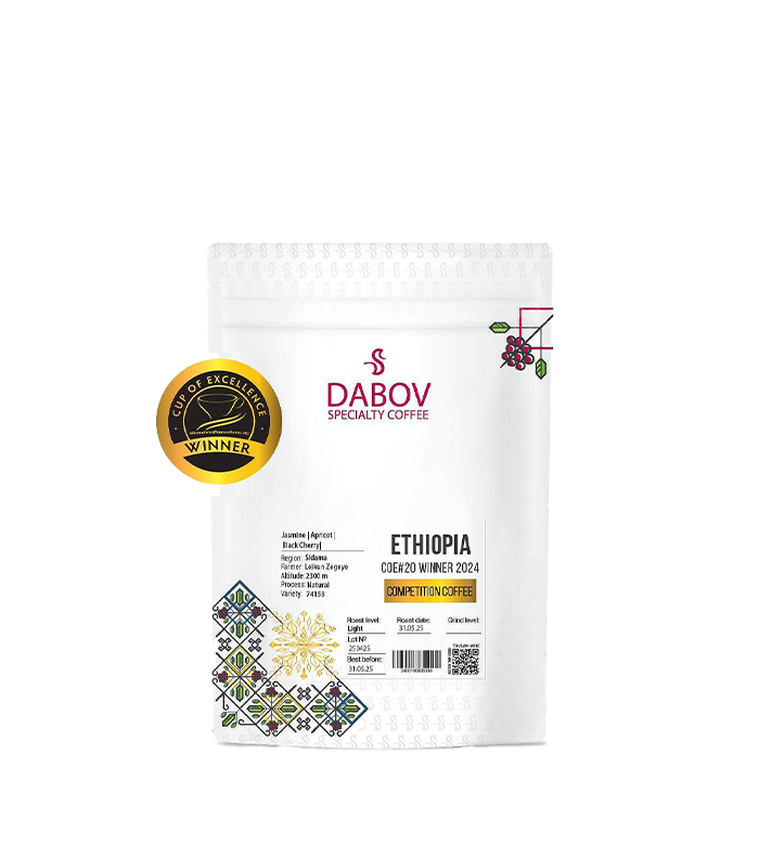 Дъбов Кафе Етиопия COE#20 на зърна