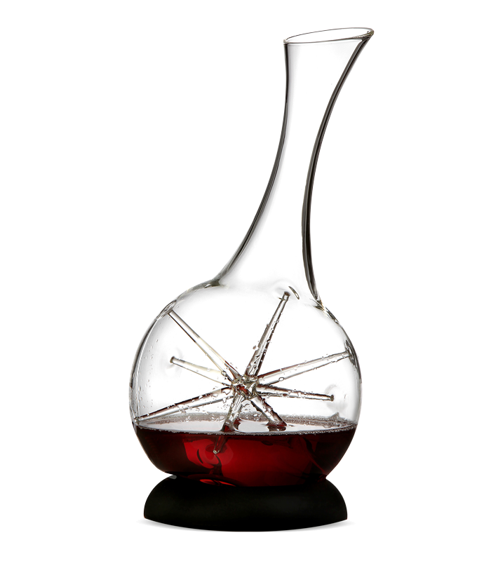 Decanter Star with silicone ring holder