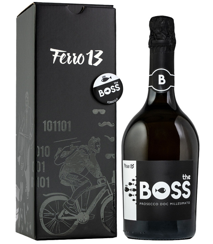 The Boss Prosecco with goft box