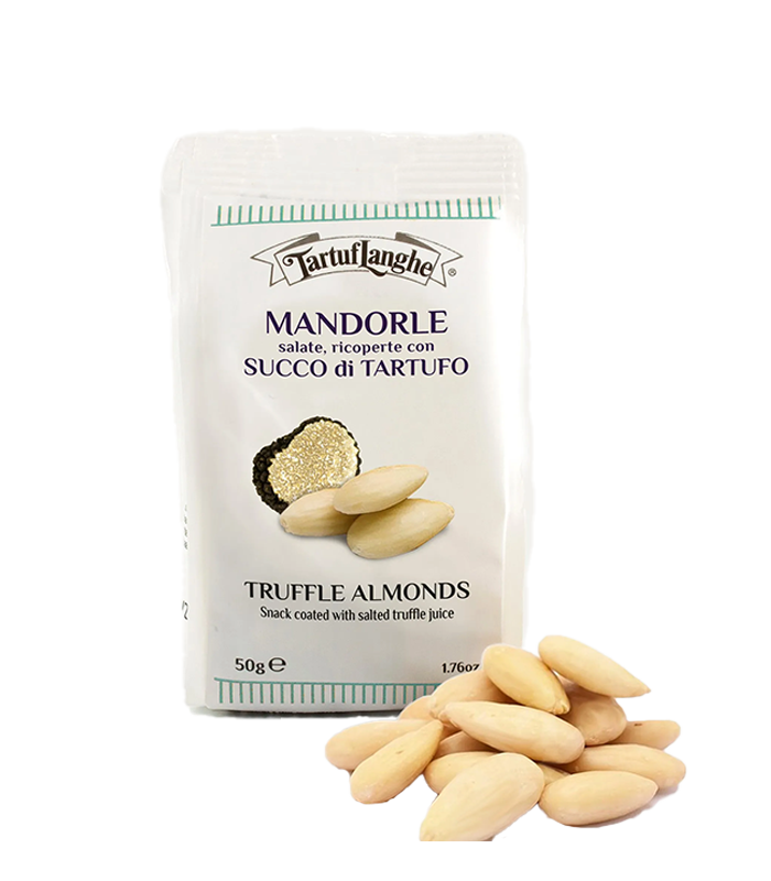 Roasted almonds with black truffle