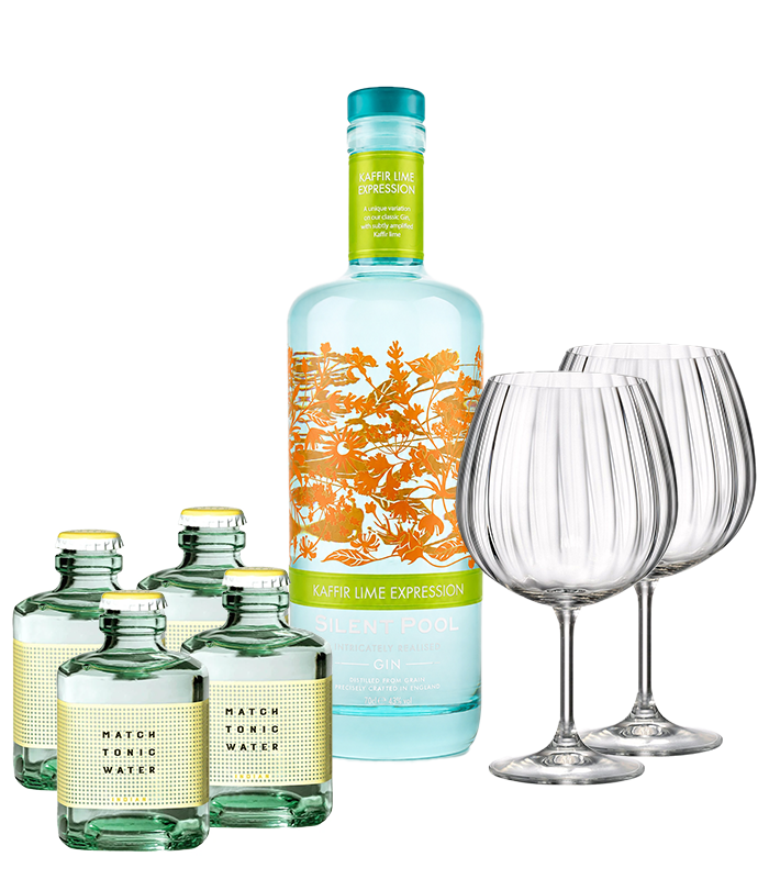 Citrus Discovery - Gin, Tonic, and 2 Bohemia glasses