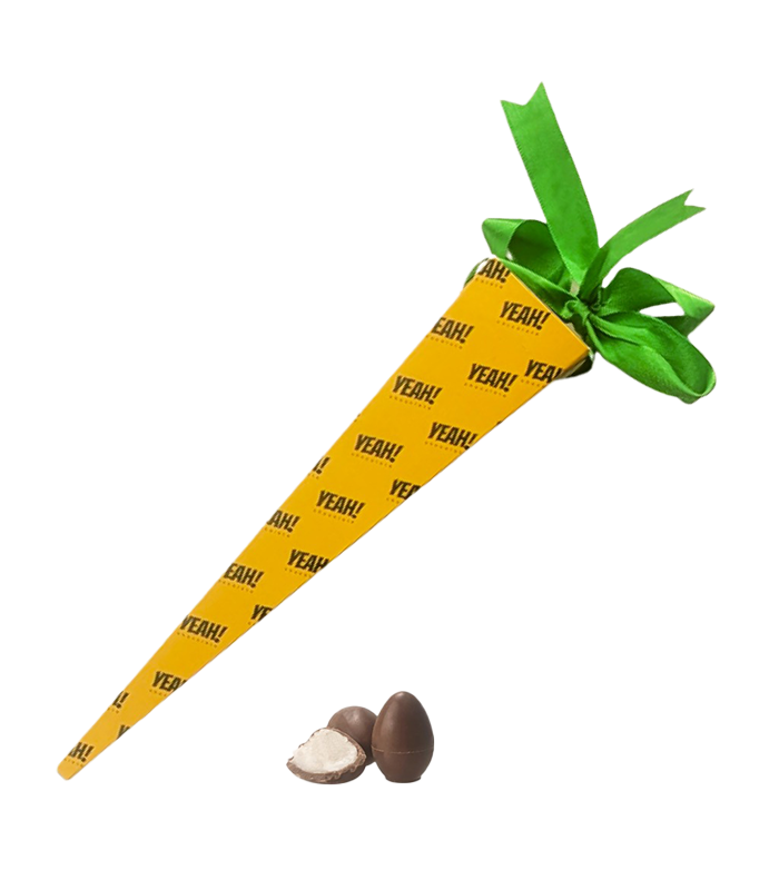 Yeah! Морков с шоколадови яйца с пълнеж