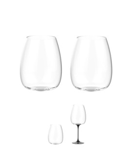 Split Glass Collezione Origini Bolgheri Black 2 pcs
