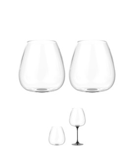 Split Glass Trebonn Collezione Langhe Black 2 pcs.