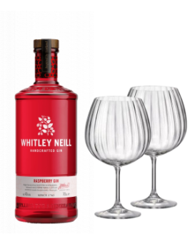 Джин Уитли Нийл Малина 43% + 2 чаши Bohemia GIN