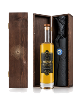 Rakia Arkana Barel 1.5l in luxury wooden box