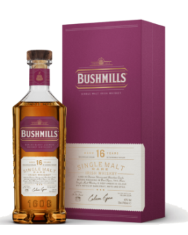 Bushmills 16 Year Old Single Malt Irish Whiskey 70cl