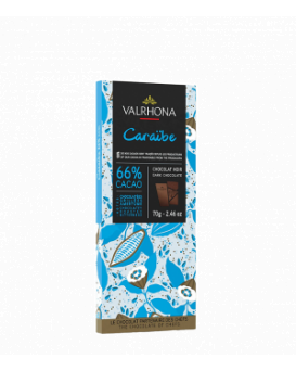French chocolate Valrona Tablet Gran Cru Caribe 66%