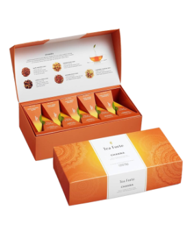 Подаръчна кутия Tea Forte Chakra 10 бр. пирамидки
