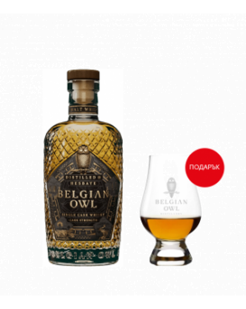 Belgian Owl INTENSE Cask Strenght Single Cask Whisky 0.7l + A Whisky Tasting Glass