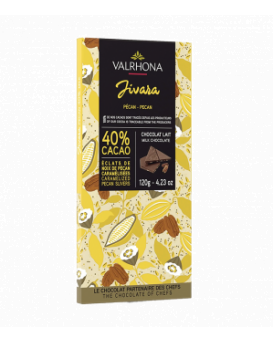 Valrona French Chocolate Tablet Grand Cru with Pecan 40%