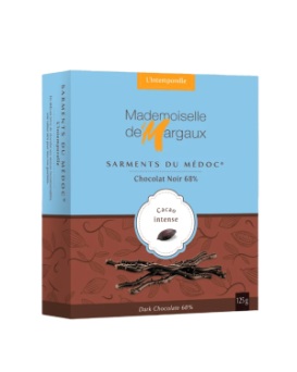 Mademoiselle de Margaux Шоколадови пръчици с 68% какао