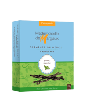 Mademoiselle de Margaux Шоколадови пръчици с черен шоколад и мента