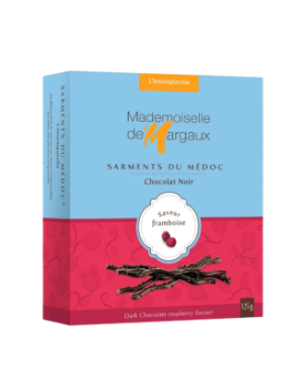 Mademoiselle de Margaux Шоколадови пръчици с черен шоколад и малина