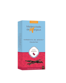 Mademoiselle de Margaux Шоколадови пръчици с черен шоколад и малина