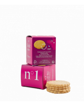 Mini cube butter cookies sable natural 35 g.