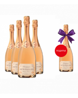 Пакет Шампан Бруно Паяр Розе 4+1
