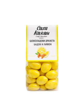 Casa Kakau Шоколадови дражета – Бадем и Лимон