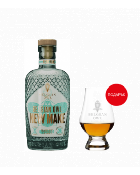 Belgian Owl New Make White Whisky 0.5l + A Whisky Tasting Glass