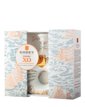 Cognac Godet XO Terre Ceramic 0.7 l